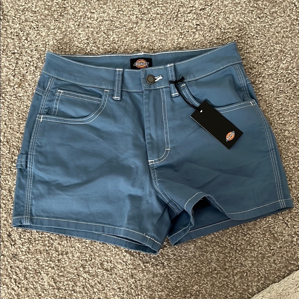 Dickies Blue Cargo Shorts with Durable Design